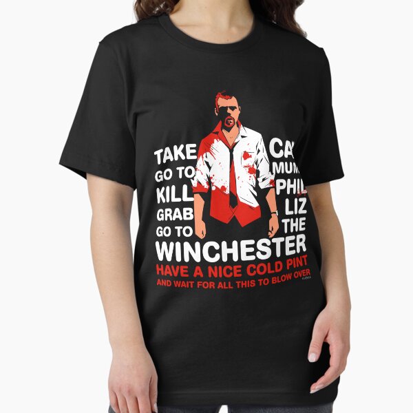 Item preview, Shaun of the Dead - Go to the Winchester and wait for all this to Blow Over v2 designed and sold by McPod.