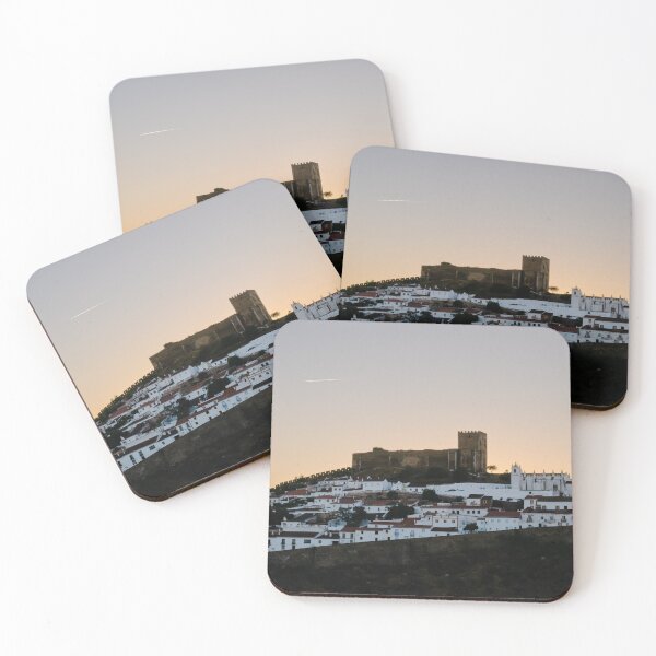 Item preview, Mertola castle in evening light designed and sold by AndrewJonesFoto.