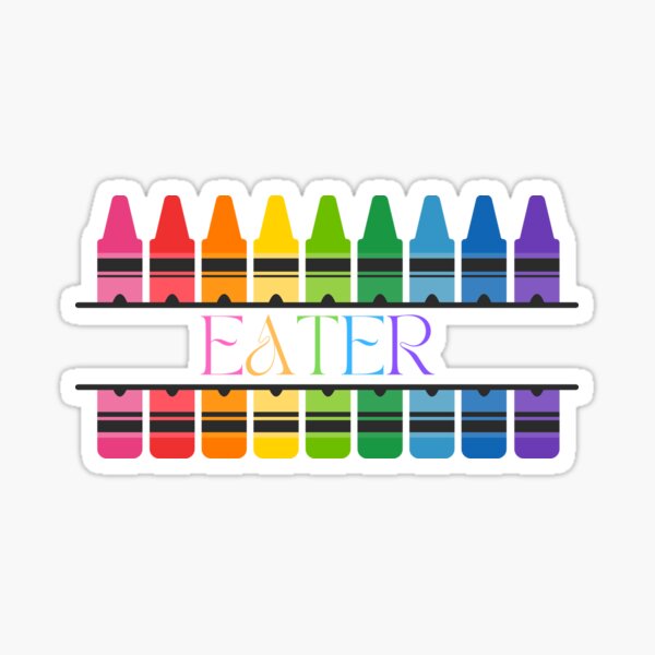 Funny Kids Crayons Clothing For Artists - I Eat Crayons SVG Files –  creativeusarts