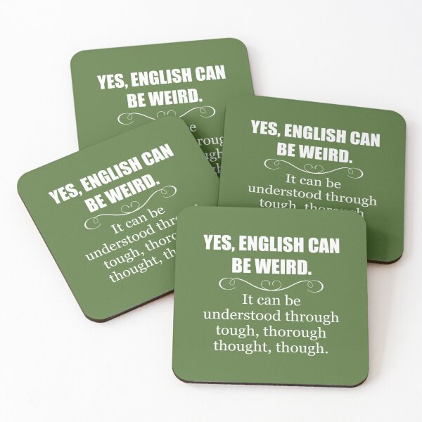 Item preview, English Teacher Appreciation 	 - English Can Be Weird - Funny 	 Ideas for English Language Teachers 	 	 designed and sold by crflemnpagh71.