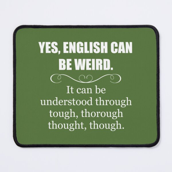 Item preview, English Teacher Appreciation - English Can Be Weird - Funny Ideas for English Language Teachers designed and sold by crflemnpagh71.