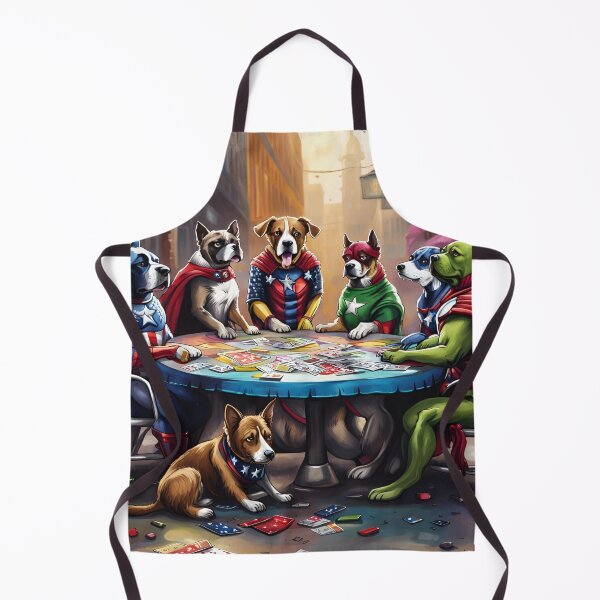 Item preview, Dogvengers playing card designed and sold by UninteligentArt.