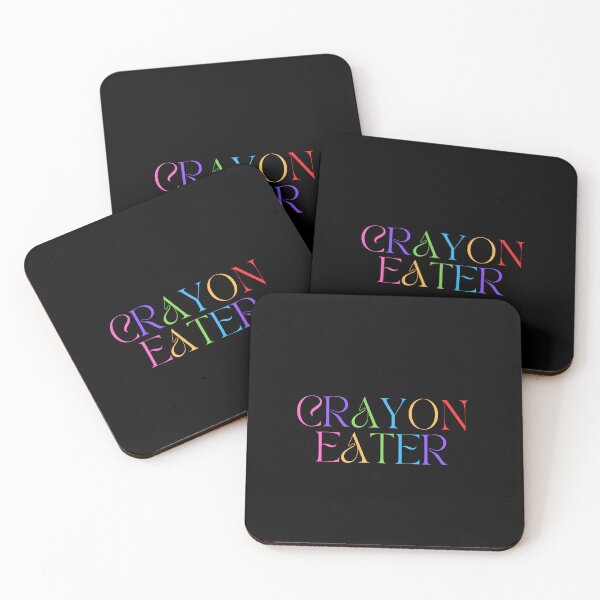 Item preview, Crayon Eater (Rainbow Colors Text) designed and sold by Itsheartshop.