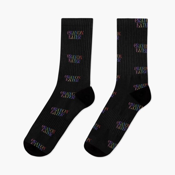 Item preview, Crayon Eater (Rainbow Colors Text) designed and sold by Itsheartshop.