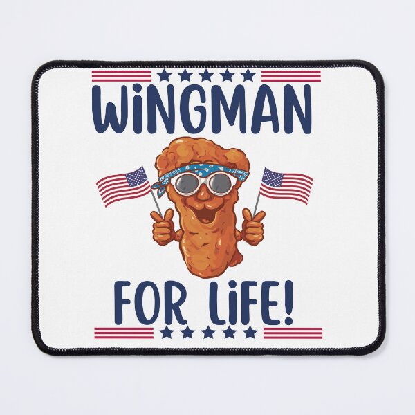 Item preview, Wingman for life, Funny Chicken Wing USA designed and sold by Flags And co.