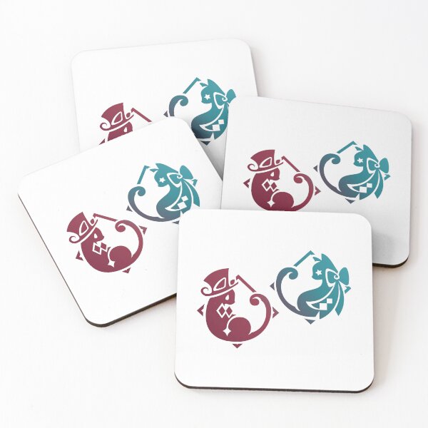 Item preview, Logotipos de Lyney y Lynette Constellation Genshin Impact designed and sold by damomonkey.