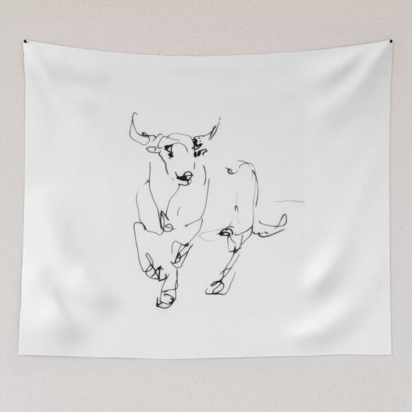 Item preview, Taurus drawing 1 designed and sold by Nicole Leidenfrost.