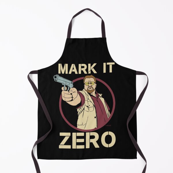 Item preview, The Big Lebowski - Walter Sobchak - Mark it Zero Quote designed and sold by Meta Cortex.