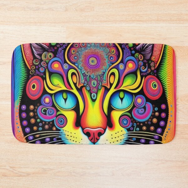 Item preview,  Trippy Cat by Perceptual Paradox Creations designed and sold by hobbit73.