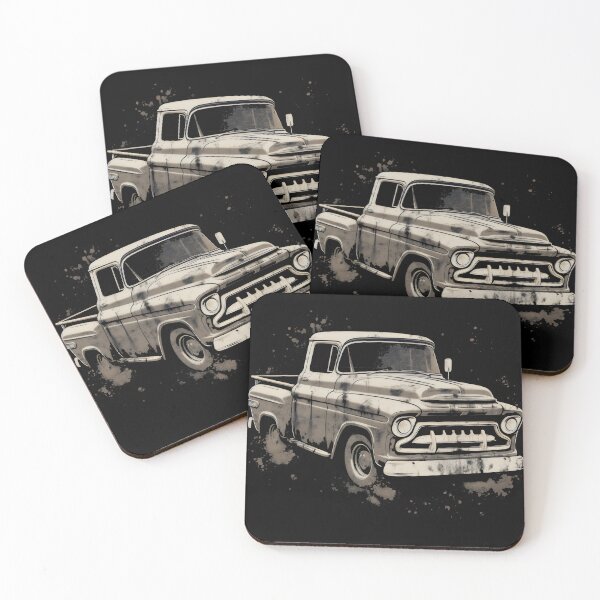Artikelvorschau, LKW Vintage alt klassisch Schule amerikanisch Pickup Retro Bauernhof entworfen und verkauft von farhanhafeez.