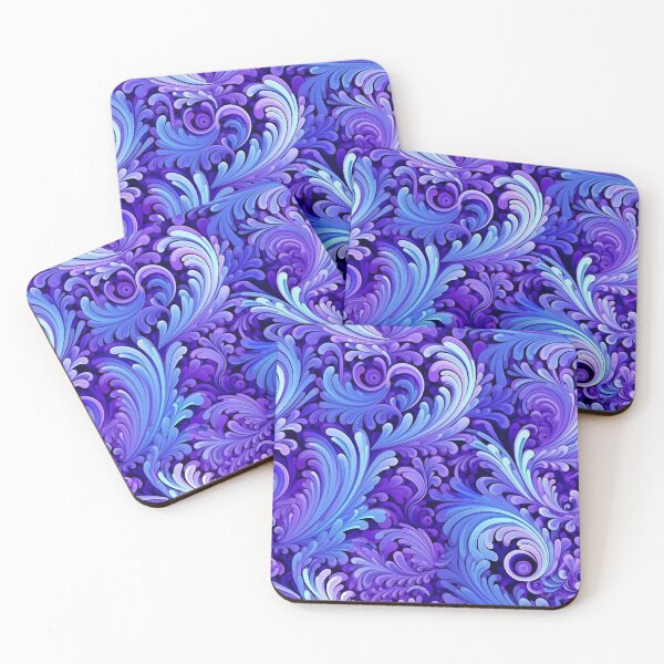 Item preview, Purple Leaves Fractal Pattern designed and sold by Sturdust.