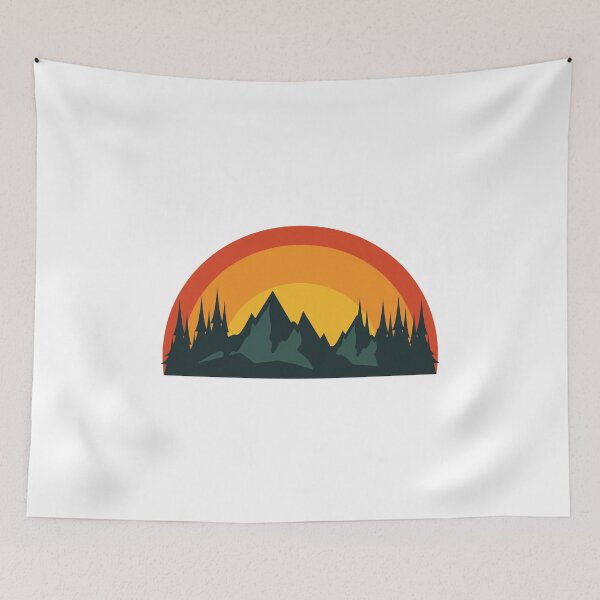 Item preview, Hiker Scout Camping Hiking Mountaineering Mountains Vintage designed and sold by farhanhafeez.