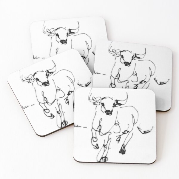 Item preview, bull design designed and sold by Nicole Leidenfrost.