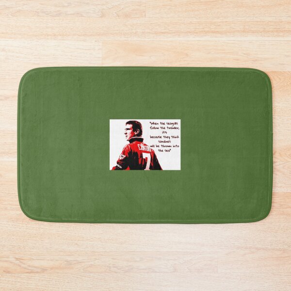 Item preview, Eric Cantona - When the seagulls follow the trawler  Coasters (Set of 4) 	 designed and sold by crflemnpagh71.