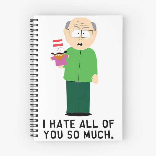 Item preview, SOUTH PARK MR. GARRISON I HATE ALL OF YOU ADULT designed and sold by EGLShopArt.