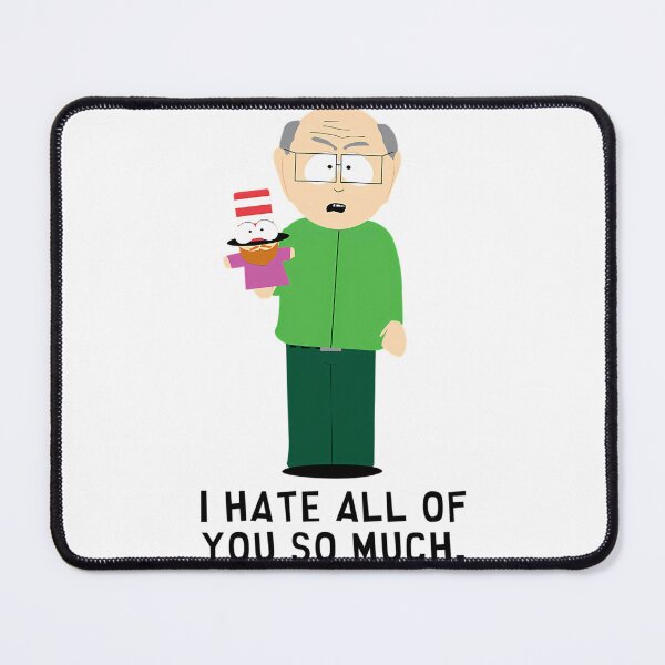 Item preview, SOUTH PARK MR. GARRISON I HATE ALL OF YOU ADULT designed and sold by EGLShopArt.