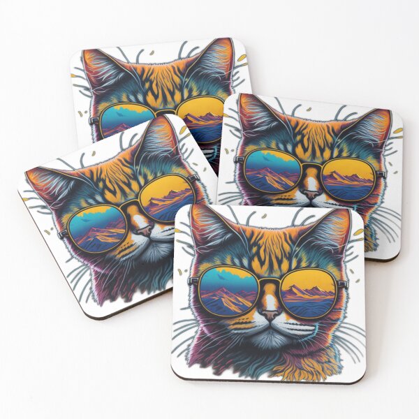Artikelvorschau, Cooles Katzendesign entworfen und verkauft von GracefulGems.