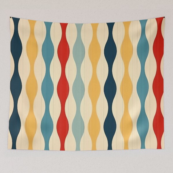 Artikelvorschau, Vintage Stripe Pattern entworfen und verkauft von MTJ-Mushrooms.