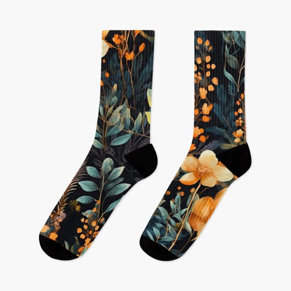 Item preview, Herbal and floral pattern 5 designed and sold by Red Witch Art.