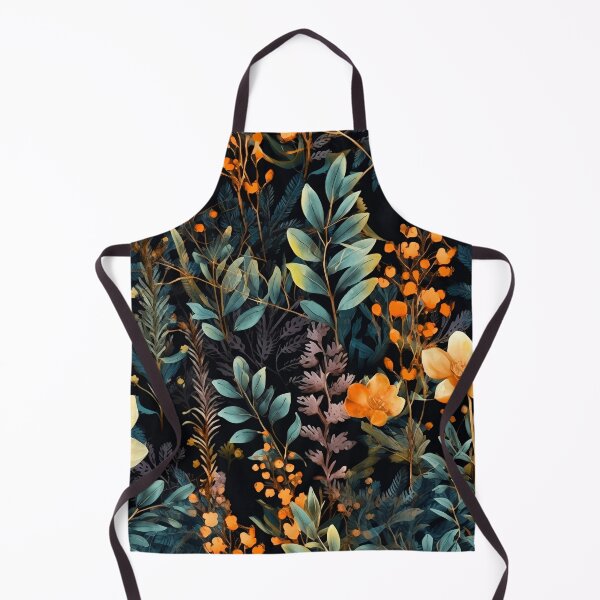 Item preview, Herbal and floral pattern 5 designed and sold by Red Witch Art.