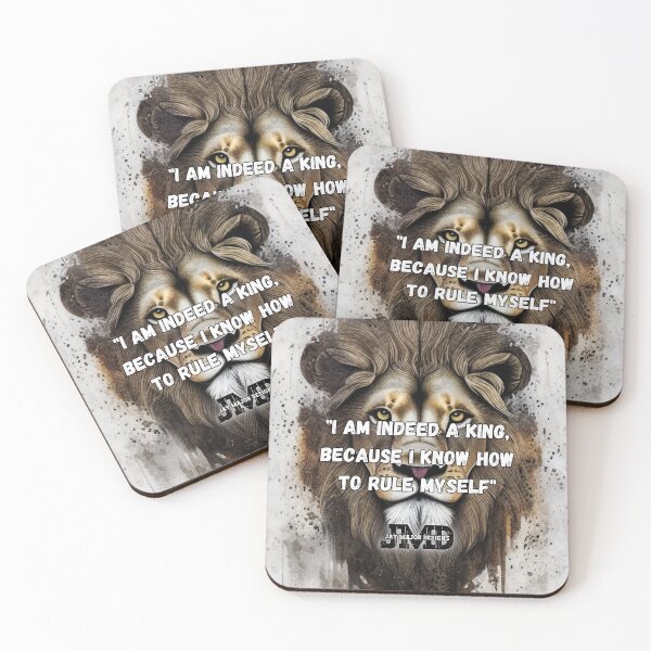 Item preview, King Lion with Quote designed and sold by Jenson Major.