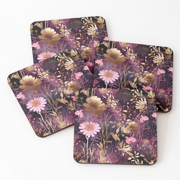 Item preview, Herbal and floral pattern 8 designed and sold by Red Witch Art.