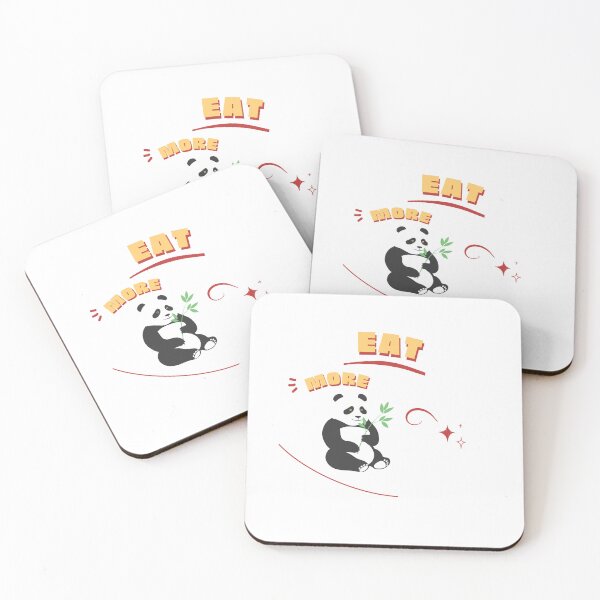 Item preview, Eat More Plants Cute Panda designed and sold by Itsheartshop.
