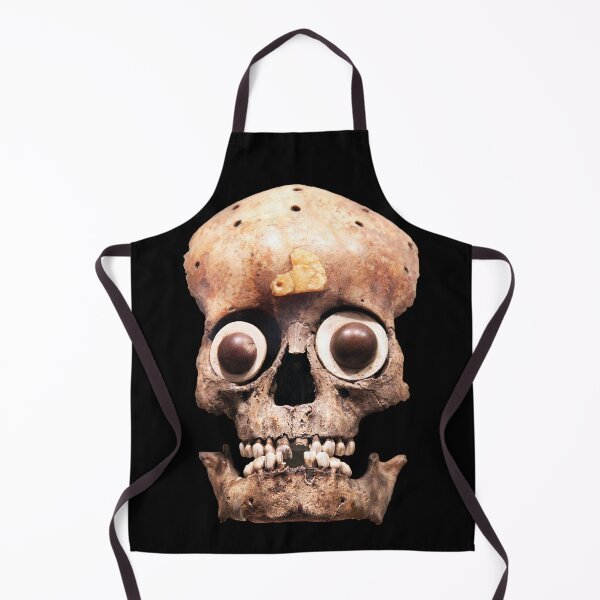 Item preview, Aztec Sacrificial Human Skull designed and sold by Relics Of The Day.