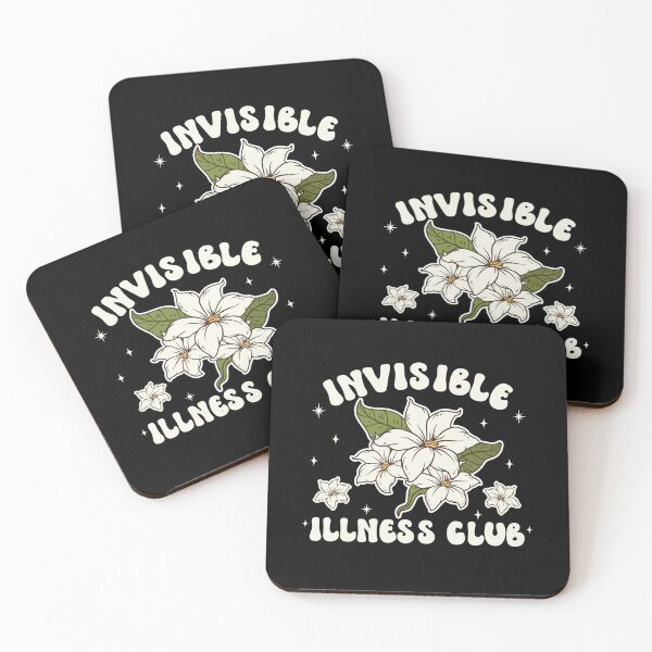 Item preview, Invisible Illness club - hidden disability - Invisible Illness awareness  designed and sold by nubiguru.