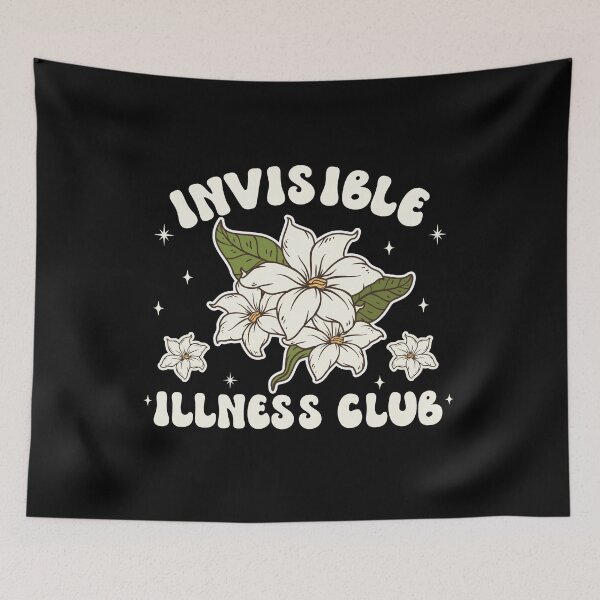 Item preview, Invisible Illness club - hidden disability - Invisible Illness awareness  designed and sold by nubiguru.