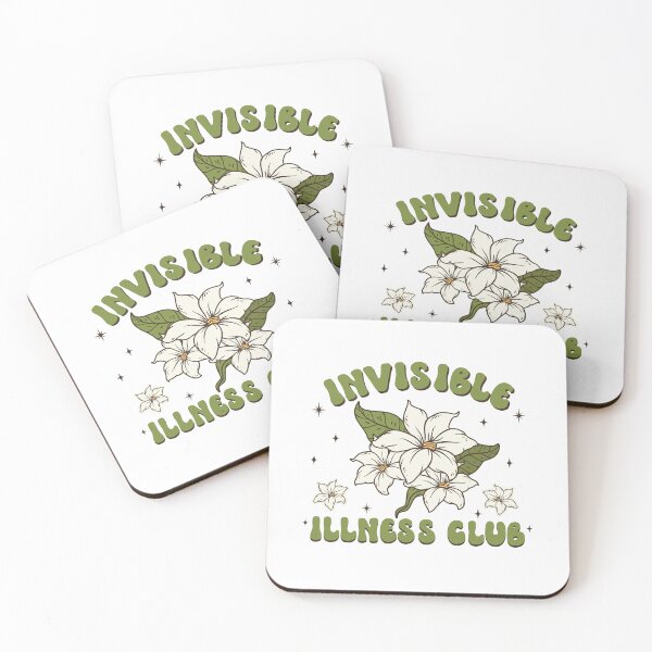 Item preview, Invisible Illness club - hidden disability - Invisible Illness awareness  designed and sold by nubiguru.