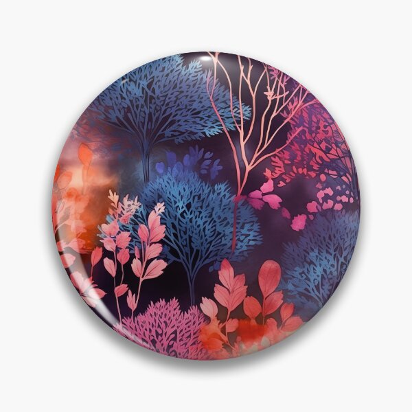 Item preview, Herbal and floral pattern 9 designed and sold by Red Witch Art.