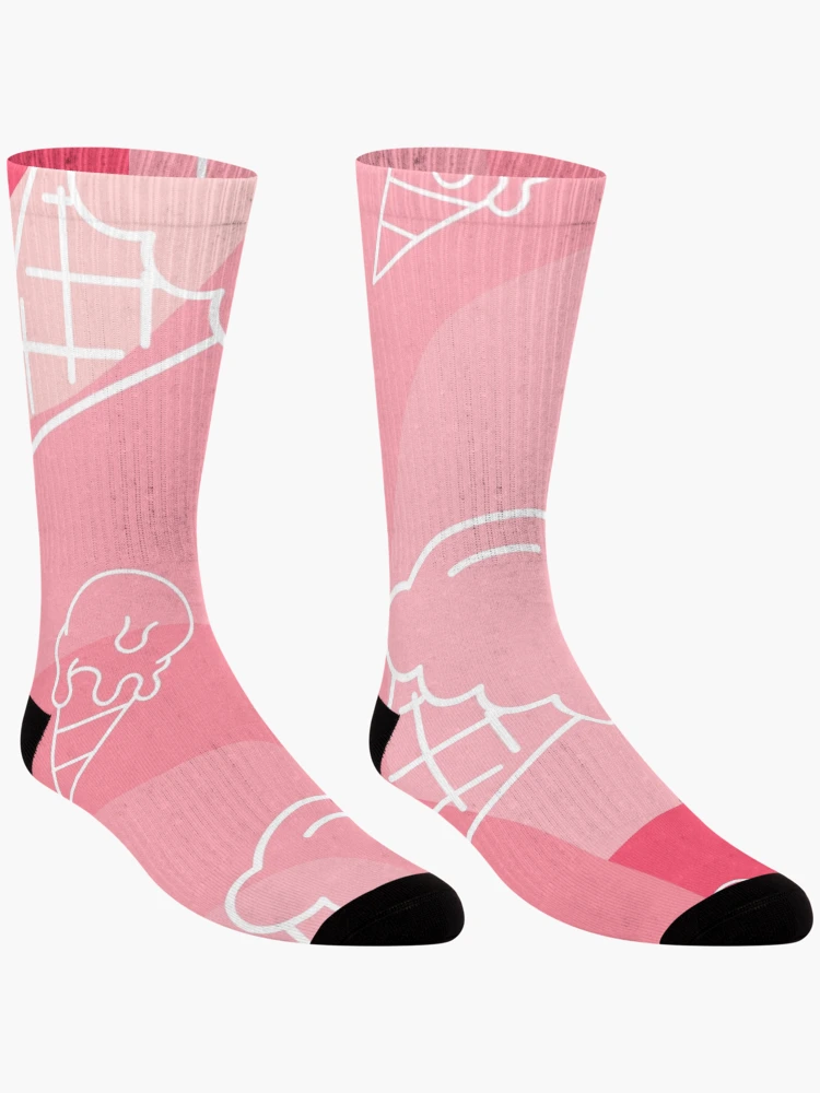 Thumbnail 3 of 5, Socks, Ice Cream Pattern designed and sold by Pagsibol.