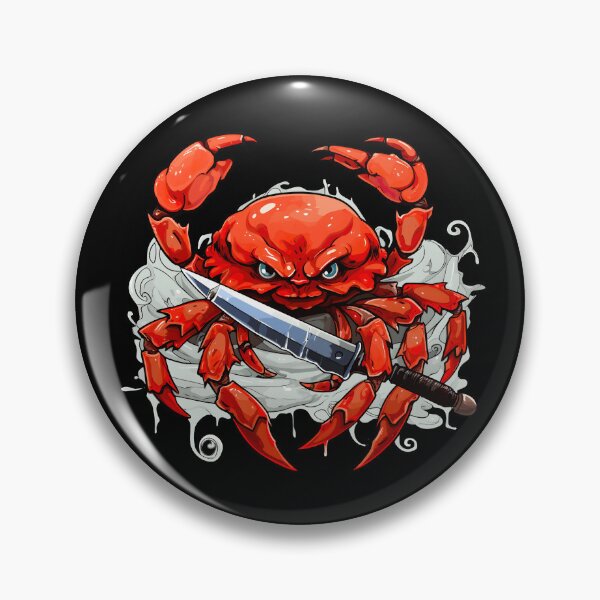 Item preview, Crab With Knife designed and sold by ImageTcraft.