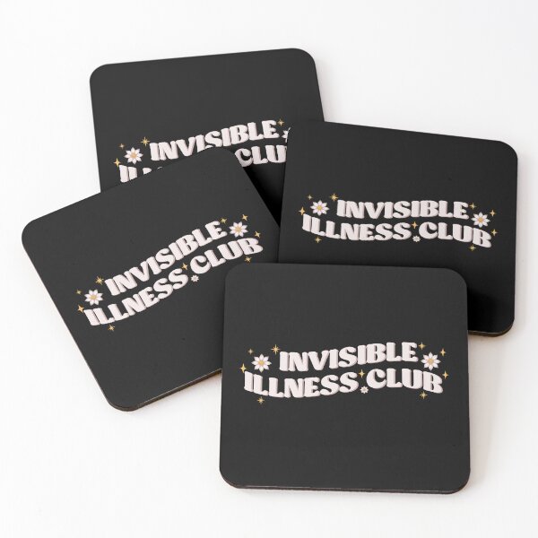 Item preview, Invisible Illness club - hidden disability - Invisible Illness awareness  designed and sold by nubiguru.