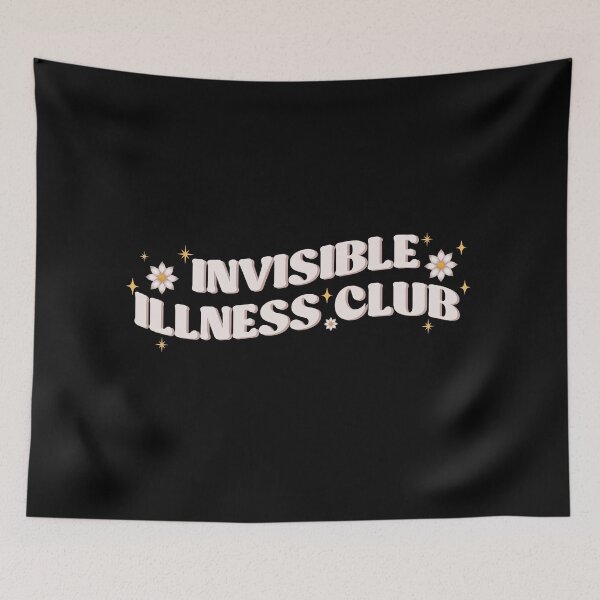 Item preview, Invisible Illness club - hidden disability - Invisible Illness awareness  designed and sold by nubiguru.
