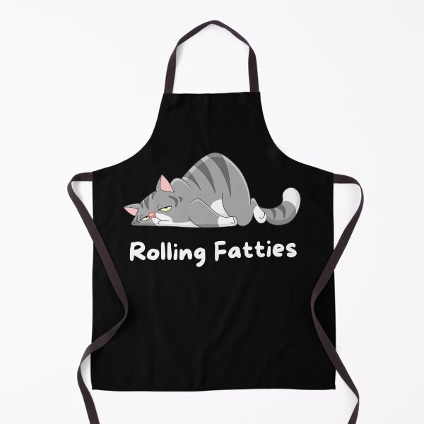Item preview, Rolling Fatties Cat Cute Funny Meme Quote designed and sold by sleekartist.
