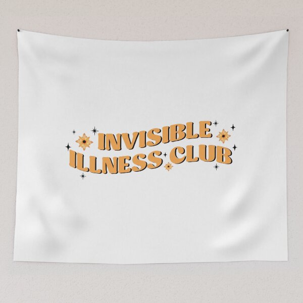 Item preview, Invisible Illness club - hidden disability - Invisible Illness awareness  designed and sold by nubiguru.
