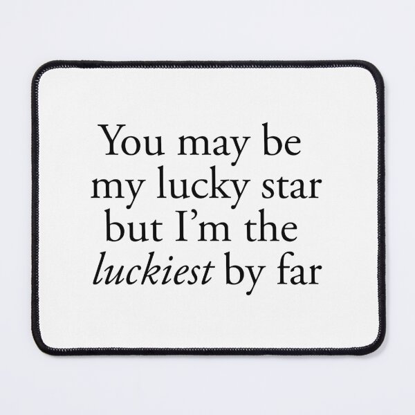 Item preview, Madonna Inspired Lucky Star Lyric Merch designed and sold by Gyormoore.