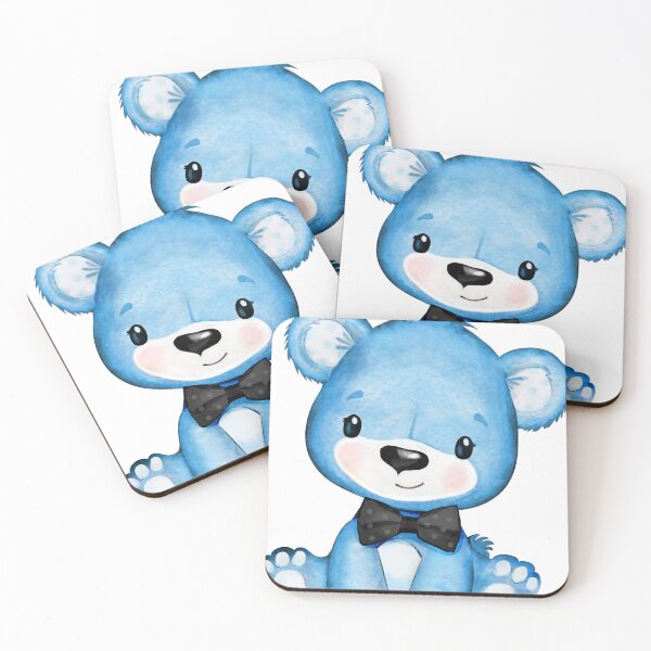 Item preview, Blue teddy bear designed and sold by TeddyPrint.
