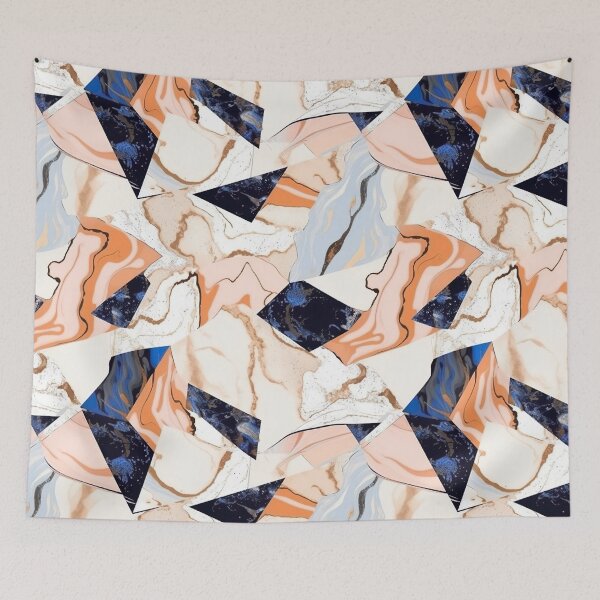 Item preview, Abstract Marble Textures Pattern designed and sold by Hibiskusmond.
