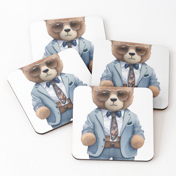 Item preview, Teddy bear men style designed and sold by TeddyPrint.