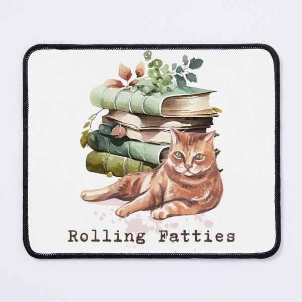 Item preview, Rolling Fatties Cat Funny Cute Meme/Memes designed and sold by sleekartist.