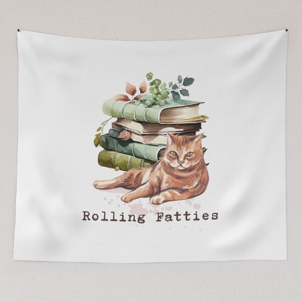 Item preview, Rolling Fatties Cat Funny Cute Meme/Memes designed and sold by sleekartist.