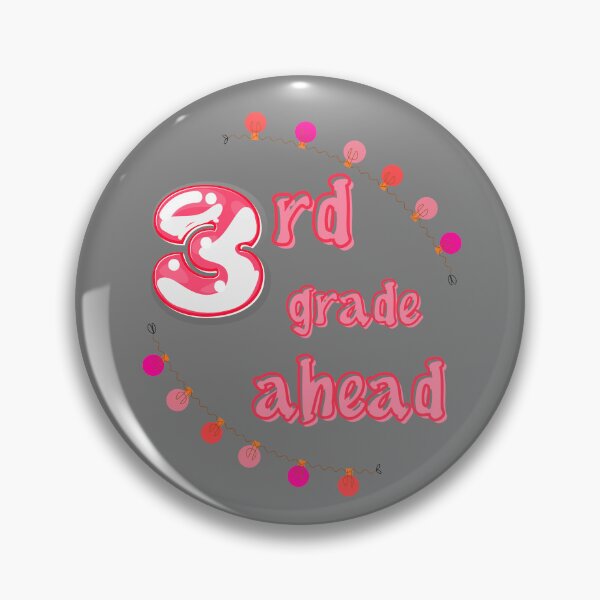 Item preview, 3rd Third Grade Ahead Red Lights Simple designed and sold by Doctrine-Design.