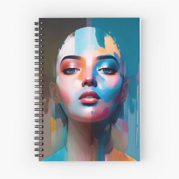 Item preview, Beautiful Willow! This abstract portrait is a real eye-catcher in your interior. designed and sold by marielleknops.