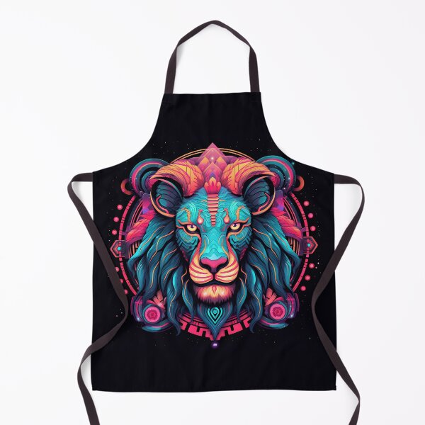Item preview, Neon Zodiac Leo Design | Leo Zodiac Sign | Neon Wall Art designed and sold by lipe1984.