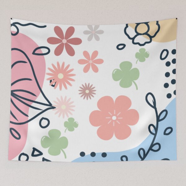Item preview, Doodle Cute Cartoon Flowers designed and sold by ProGallery.