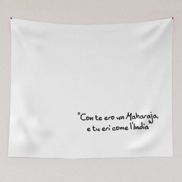 Item preview, CARL BRAVE BISCOTTI Album migrazione Con te ero un Maharaja, e tu eri come l'India frasi italiano album quote frasi canzoni designed and sold by fuffu.
