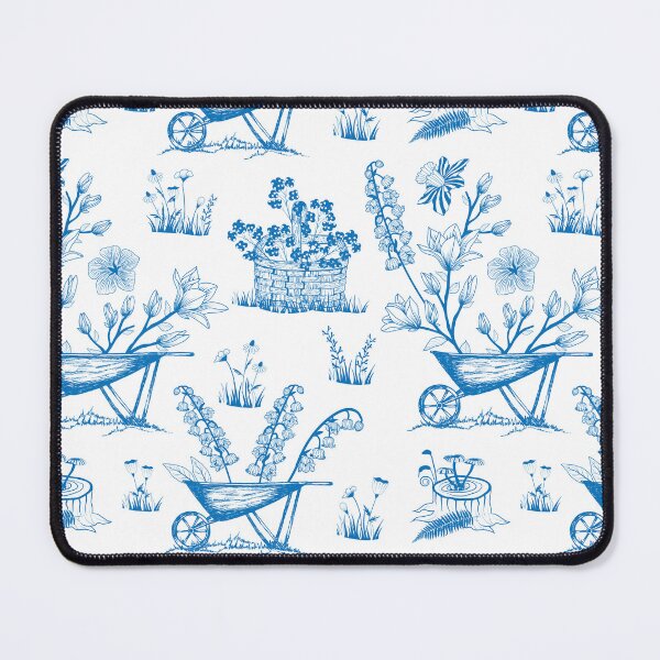 Item preview, French country toile de jouy designed and sold by The Pattern Mill.
